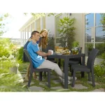 QUARTET MŰANYAG KERTI ASZTAL - Image 4