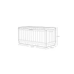 KENTWOOD MŰANYAG KERTI TÁROLÓ 350L - Image 6