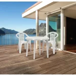 MALLORCA KARTÁMASZOS MŰANYAG KERTI SZÉK - Image 2