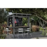 BAR GAZEBO MŰANYAG KERTI PAVILON - Image 2