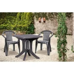 SICILIA KARTÁMASZOS MŰANYAG KERTI SZÉK - Image 2