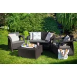 CORFU BOX MŰRATTAN KERTI BÚTOR SZETT TÁROLÓ ASZTALLAL - Image 3